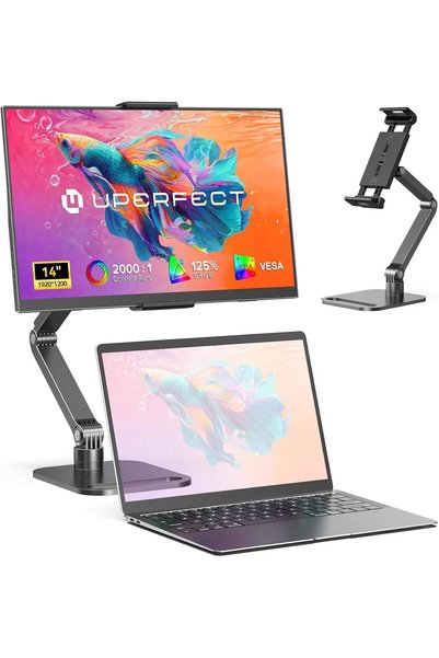 Generic UPERFCET Portable Monitor, 14" 1200P 125% sRGB 2000:1 Contrast 16:10 ...