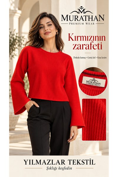 Murathan kırmızı Sweat