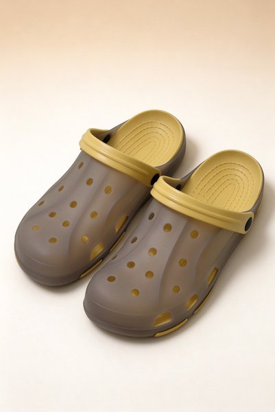 Hayyin Mart Mens EVA Translucent Clog Sandals Rotatable Back Strap Breathable...