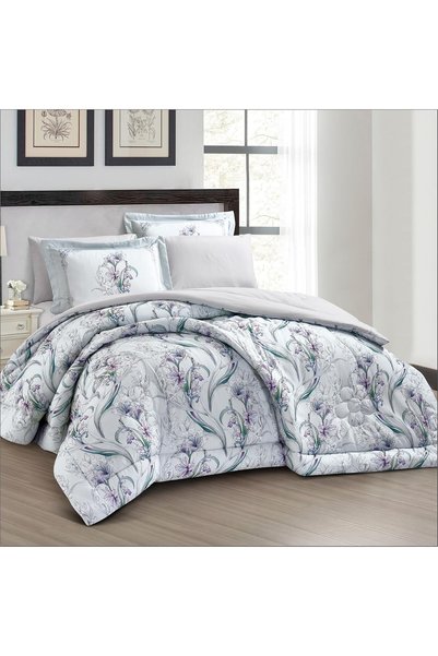 Generic DONETELLA Bedding Comforter Set 4 PCS, Single Size Reversible, Printe...