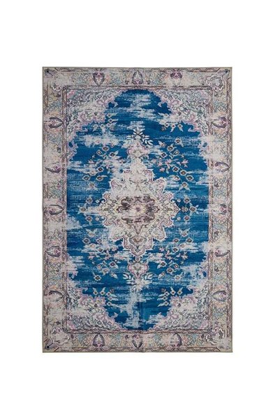 Noon East Carpet Rug Anti-Slip- Size- 153 x 214 cm - 5x7 ft | Royal He