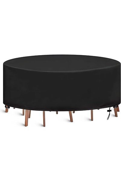 Generic Round Patio Furniture cover,(120x74 cm) 210D Heavy Duty Oxford Materi...