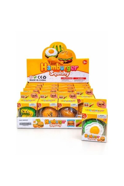Fara brand Jucărie Antistres Squishy Taba World – Forme Mâncare Fast Food