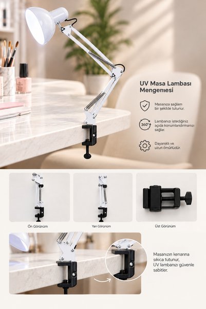 Easy Beauty Mengene Protez Tırnak Masa Uv Lamba MENGENESİ