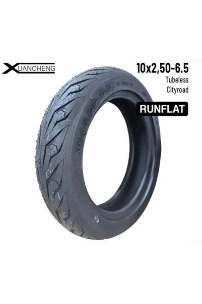 Xuancheng 10×2.50–6.5 Tubeless Cityroad RUNFLAT ελαστικό – για ηλεκτρικά σκούτερ