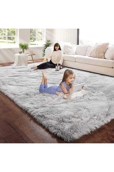 Generic Rugs for Living Room Fluffy Area Rug Shaggy for Bedroom Soft Modern L...