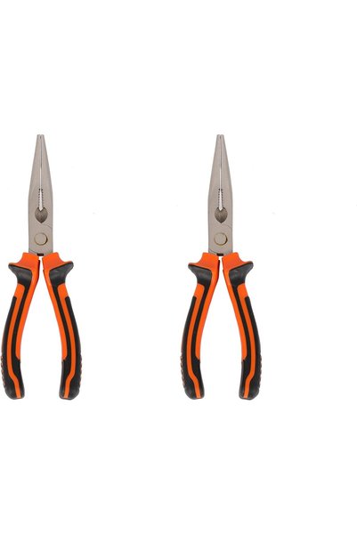 Generic Long Nose Plier -8inch- Heavy-Duty High-Precision Tight Hold Stainles...