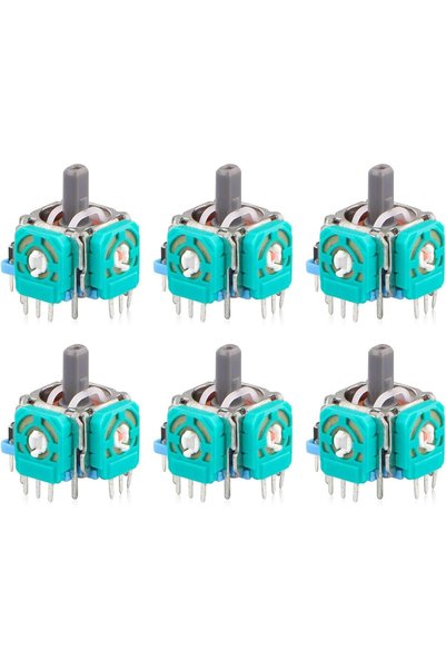 Generic 3D Joystick Module, 6PCS Analog Sensor Stick Replacement for PS4 Dual...