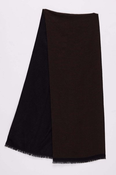 PAULMARK Men's Double Color Shawl Scarf