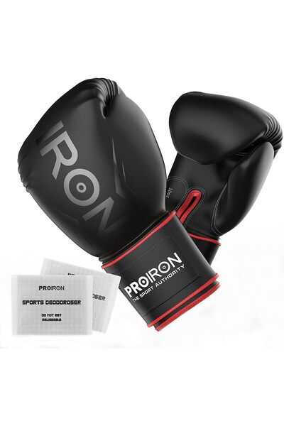 Generic Boxing Gloves MMA Punch Bag Training Mitts for Muay Thai, Sparring, K...