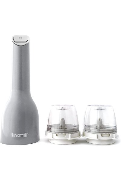 Generic FinaMill's Award-Winning Battery Operated Salt and Pepper Grinder Set...