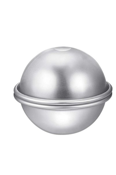 Noonedibs Set de 16 forme metalice pentru bombe de baie, cu diametrul de 6 cm...