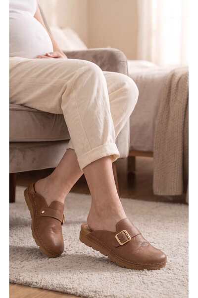 mustey Closed Front, Stitched Inside and Out, Soft Leather, Suitable for Dail...