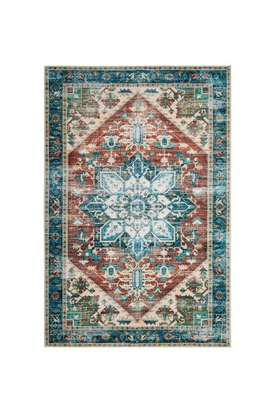 Noon East Carpet Rug Anti-Slip- Size- 244 x 305 cm - 8x10 ft | Royal H