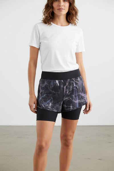 ONLY Pantaloni Scurți Active Black