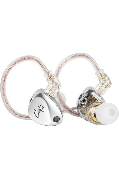 Generic سماعات أذن KZ Castor IEM، إصدار KZ Harman مع محركين ديناميكيين، سماعا...