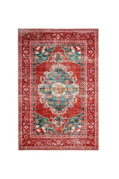 Noon East Carpet Rug Anti-Slip- Size- 183 x 275 cm - 6x9 ft | Royal He