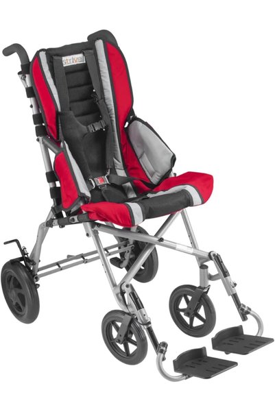 Health Mart Strive Lightweight Adaptive Pediatric Stroller Wheelchair Pushcha...