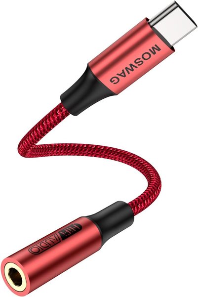 Generic محول صوت USB-C إلى 3.5 ملم، محول سماعات USB-C لهواتف سامسونج جالاكسي ...
