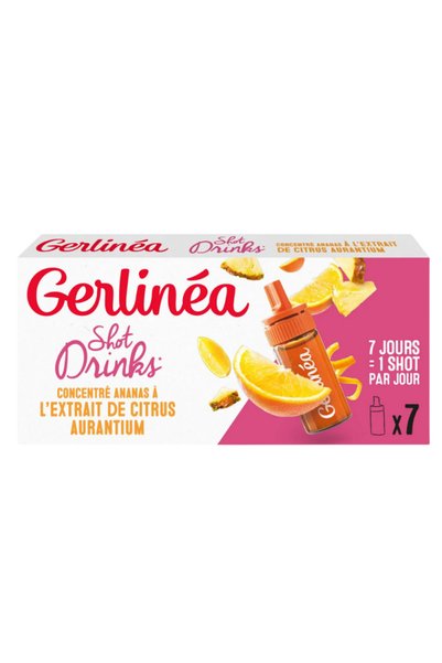 Gerlinea Shot pentru arderea grăsimilor, Ananas, 70ml