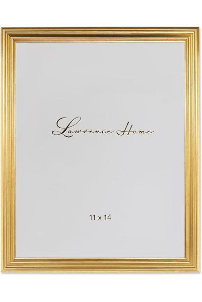 Generic إطار صور ذهبي مصقول مقاس 11×14 بوصة طراز 536211
