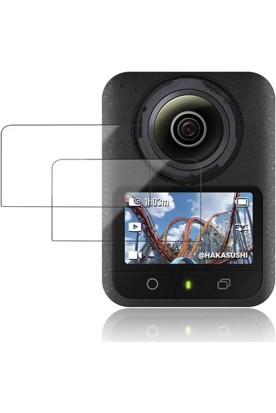 Generic 2 Pack Tempered Glass Screen Protector for DJI Osmo 360, Anti-Scratch...