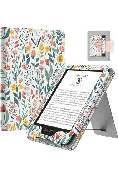 Generic Case for 6" Kindle (11th Generation,2024/2022), Flowers