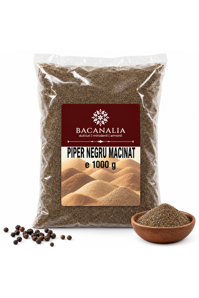 Bacanalia Αλεσμένο μαύρο πιπέρι 1 κιλό