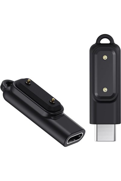 Generic متوافق مع محول شحن هواوي باند 10، شاحن محمول بديل USB من النوع C ذكر ...