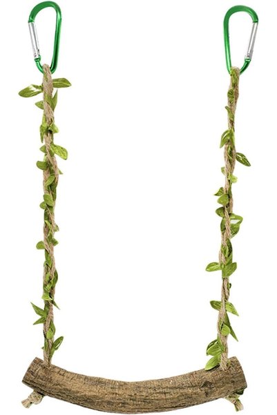 Generic لعبة أرجوحة للطيور، مجثم للببغاء، لعبة مضغ ومساعد تدريب للطيور، متين ...