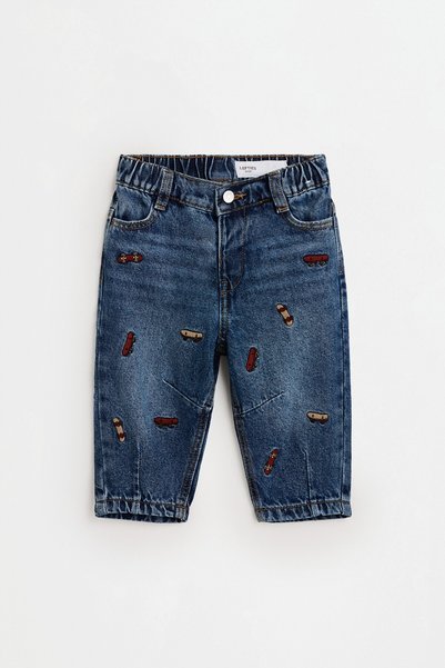 LEFTIES ERKEK ÇOCUK & BEBEK Nakışlı balon jean