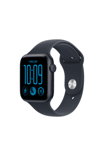 Apple MJLT4TU/A Watch SE 3 GPS + Cellular 44 mm Gece Yarısı Alüminyum Kasa ve...
