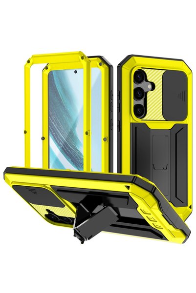 R-JUST Husă blindată pentru Samsung Galaxy S25+ Plus, R-JUST, galbenă