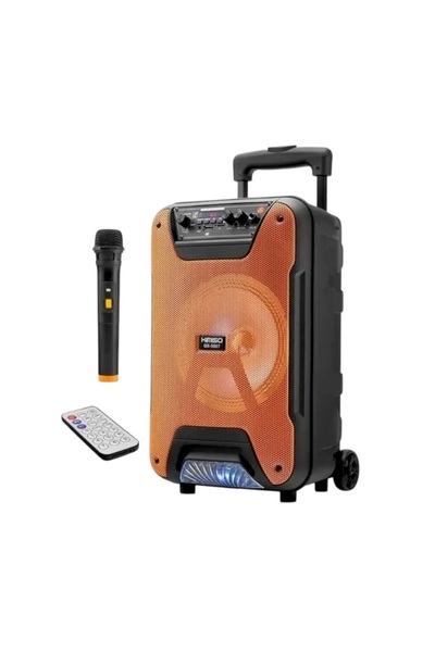 Tradesor Φορητό ηχείο subwoofer με μικρόφωνο καραόκε - QS-5807 - 813072 - Πορ...