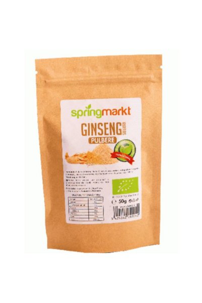 Springmarkt Pulbere Ecologica Ginseng Siberian Springmarkt, 50 g