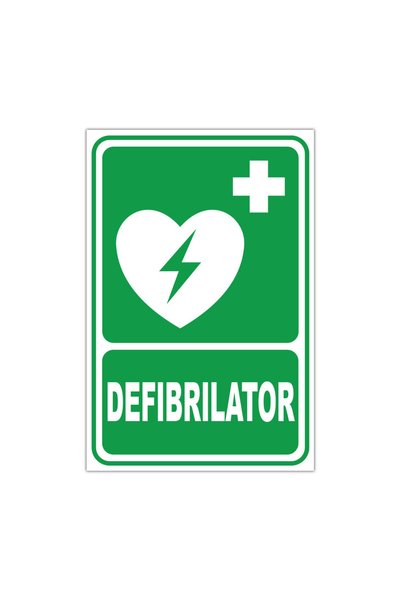 CUBIKA Indicator Defibrilator, CUBIKA, PVC 3 mm, 10x15 cm