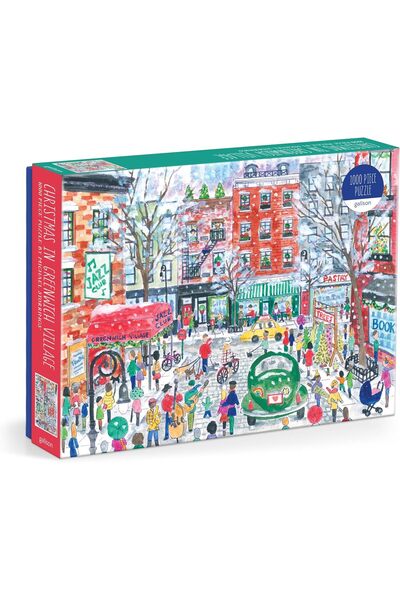 Generic Michael Storrings Christmas in Greenwich Village 1000 Piece Puzzle