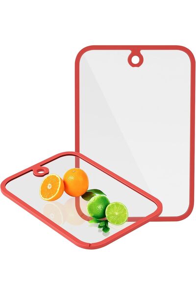 Generic لوح تقطيع زجاجي، لوح تقطيع أنيق ومتين مصنوع من الزجاج، مصمم للاستخدام...