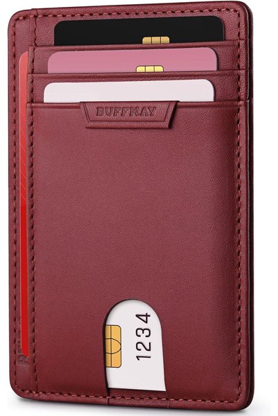 Generic Mens RFID Blocking Slim Bifold Wallet Minimalist Leather Small Wallet...