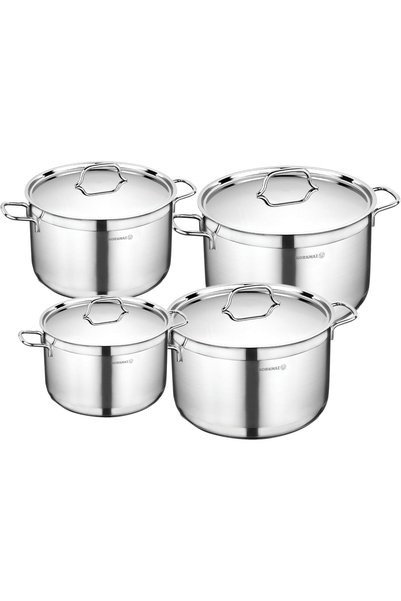 Generic طقم ألفا من الفولاذ المقاوم للصدأ 8 قطع