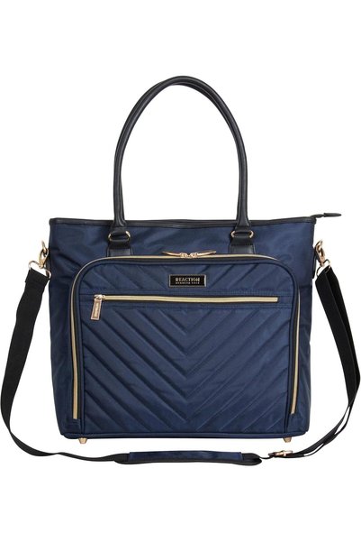 Generic unisex-adult Women’s Chelsea Chevron Quilted 15" Laptop & Tablet Busi...