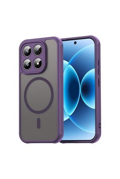 Asteroid Gsm Husa pentru Xiaomi 17 HaloFrost II MagSafe, mov