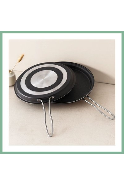 BŞK VİRGO 32 cm Teflon Fish Pan (Double) Bsk2026