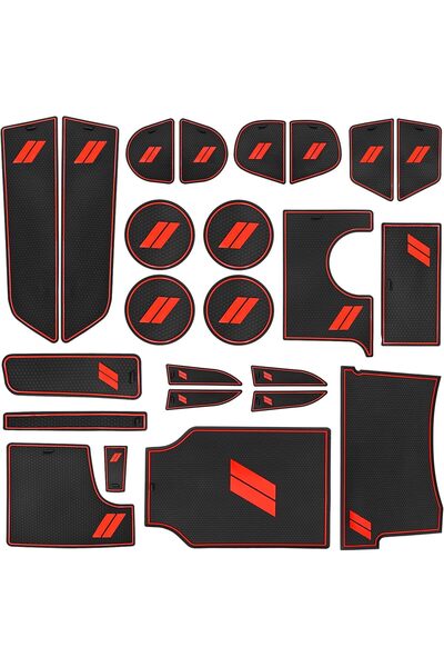 Generic for Dodge Charger Accessories 2015-2021 Non-Slip Anti Dust Cup Holder...
