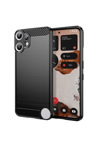 Asteroid Gsm Husa Nothing CMF Phone 2 Pro Carbon Silicon, negru