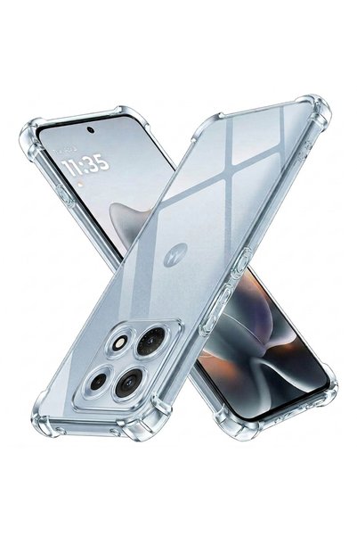 Asteroid Gsm Silicon transparent antișoc - Motorola Edge 70 Max - Transparent