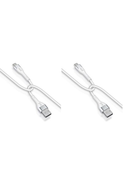 Generic كابل شحن ونقل بيانات من USB-A إلى USB-C، كابل مضفر بطول 1 متر - 3 أمب...