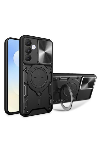 Asteroid Gsm Husa pentru Samsung Galaxy S25 FE CamGuard Pro, negru