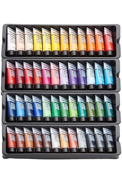 Generic 500-48 22ml Set-Set of 48 Acrylic Paint, Unique Colors 48 Piece