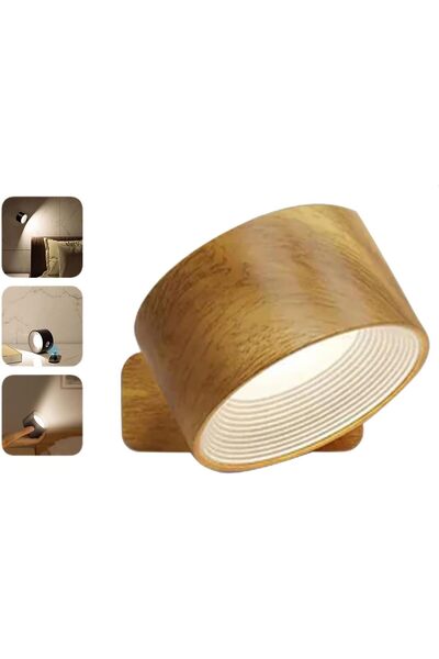 Generic مصابيح جدارية LED، أضواء جدارية قابلة لإعادة الشحن عبر USB، 3 ألوان، ...